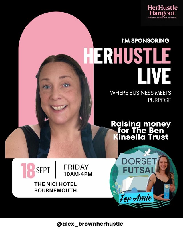 Lorna, Effortless Gyms, HerHustle Live sponsor