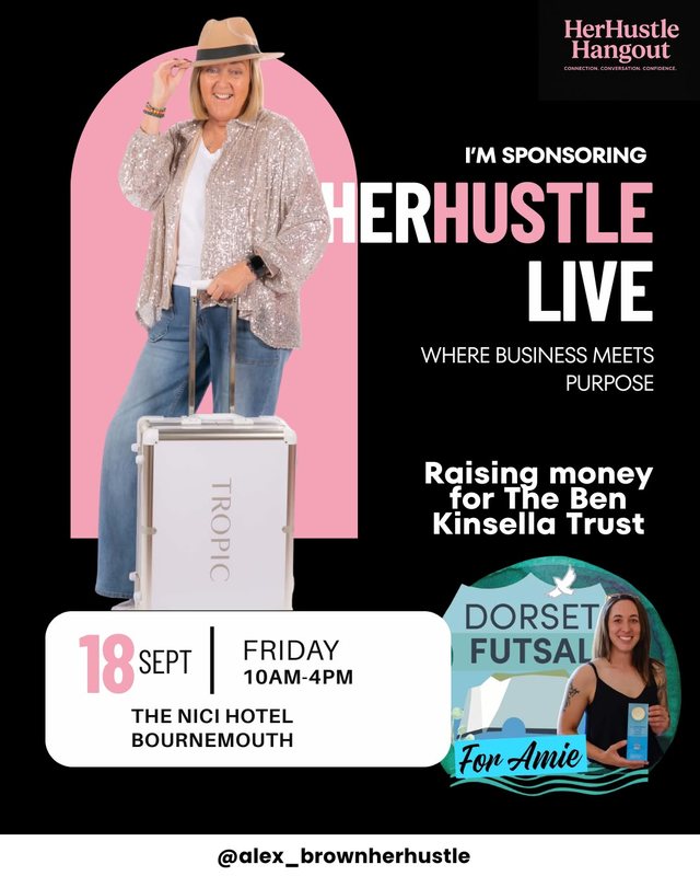 Geraldine Staples, Tropic Skincare, HerHustle Live sponsor